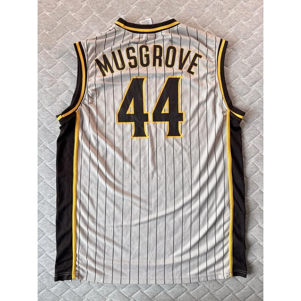 San Diego Padres Jersey Mens XL Brown MLB Baseball Musgrove 44 Cotopaxi